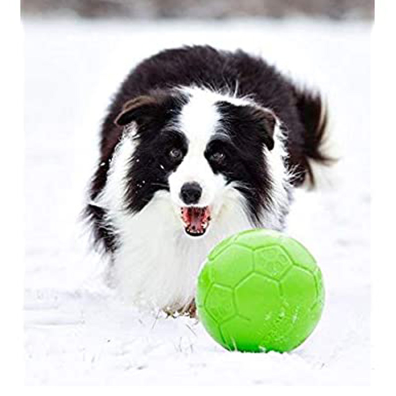 JOLLY PETS M/L GREEN SOCCER BALL